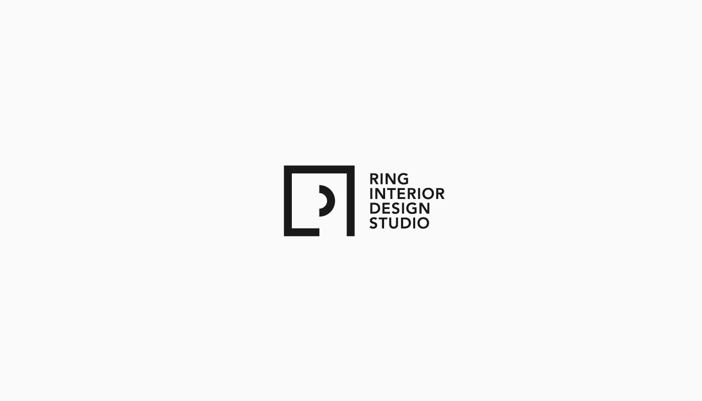 Logo design for Ring Interior Design Studio, interior design