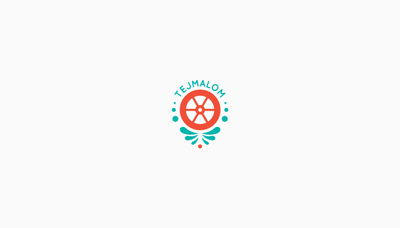 Logo design for Tejmalom, dairy products from the countryside