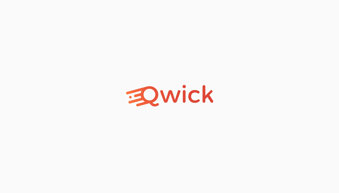 Logo design for Qwick, delivery