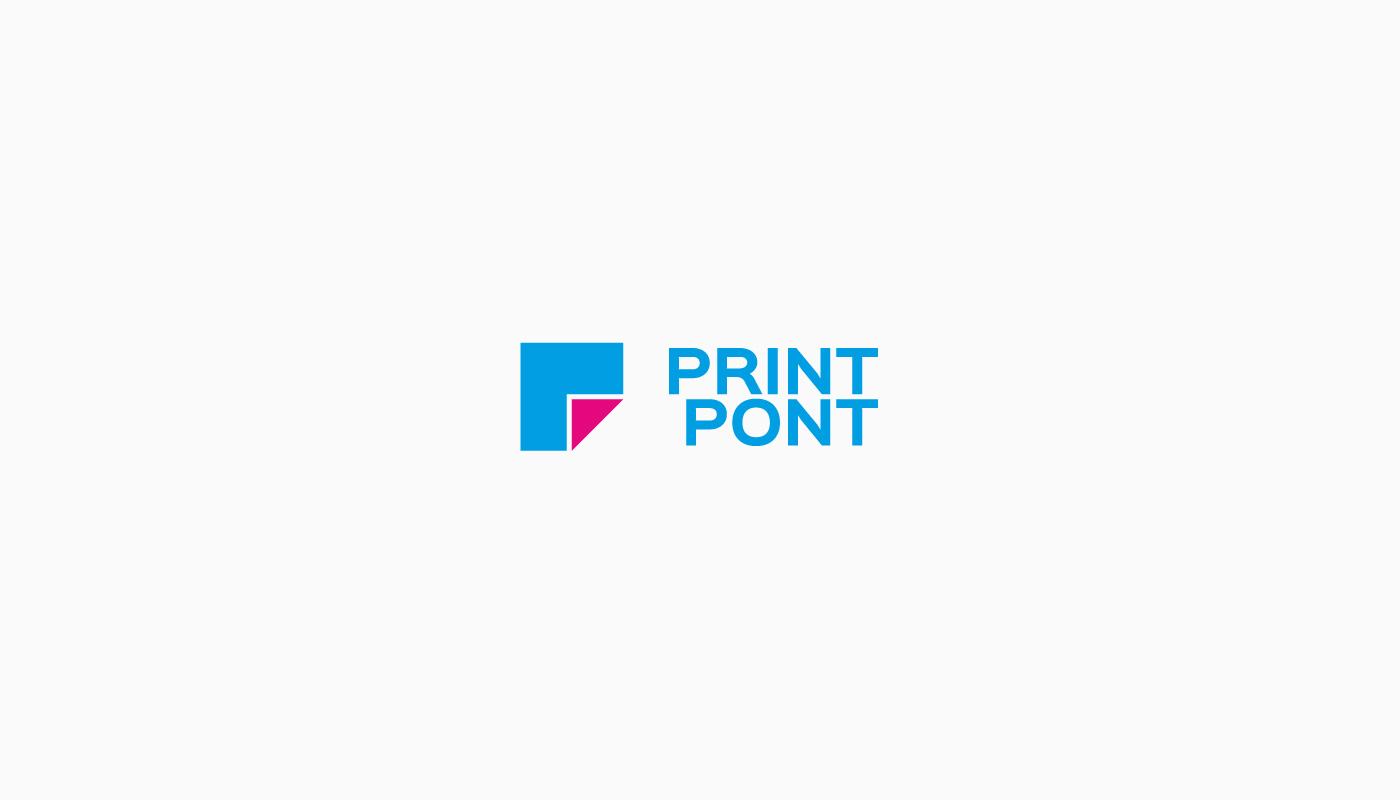 Logo design for Printpont, printing