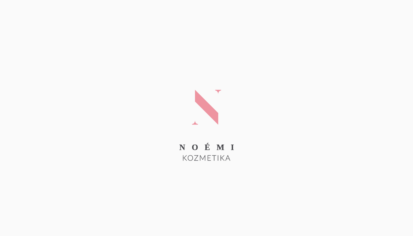 Logo design for Noemi Kozmetika, cosmetics