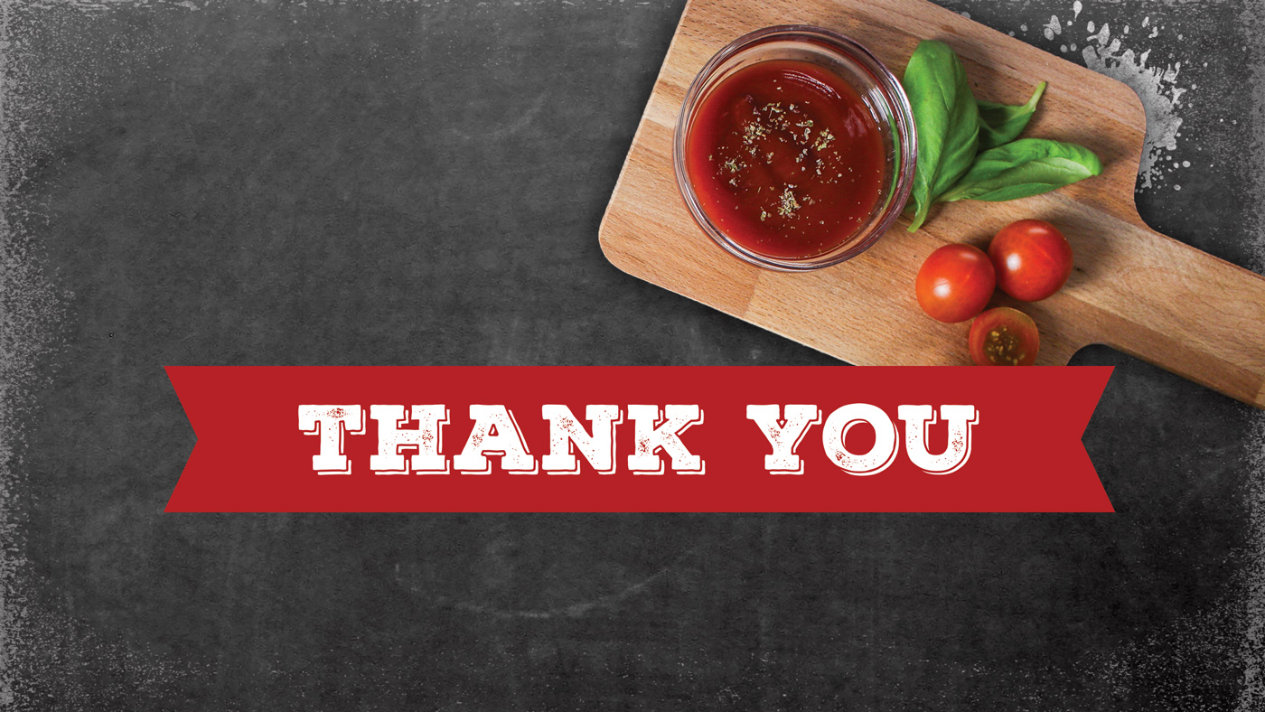 Start Pizzeria thank you image