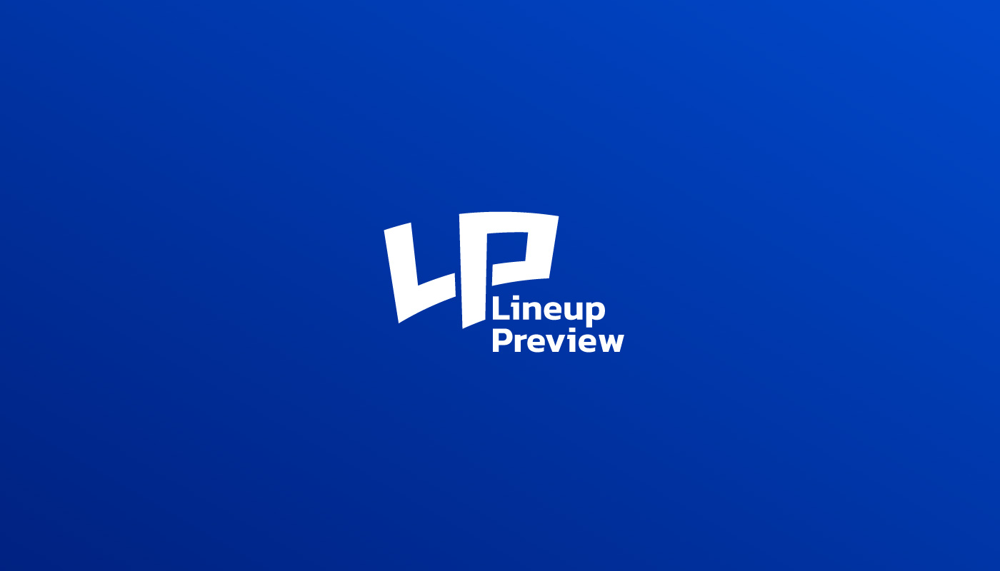 Logo design for Lineup Preview, sport blog
