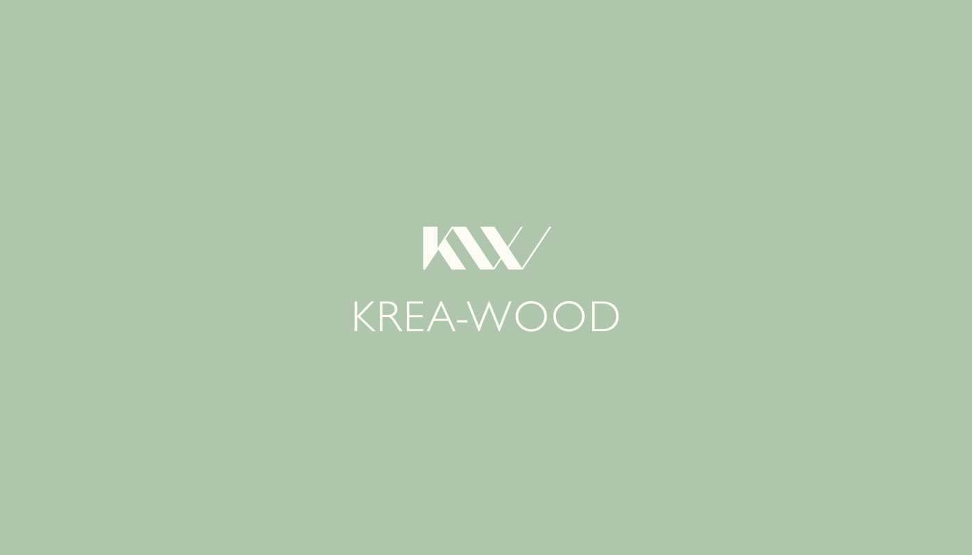 Logo design for Krea-wood, wooden products