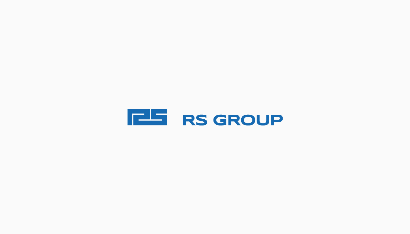 Logo design for RS Group, building industry