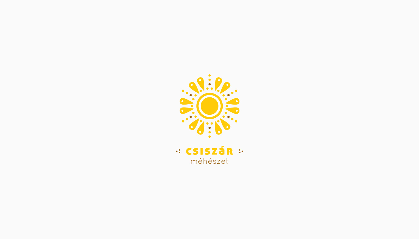 Logo design for Csiszar Meheszet, apiary