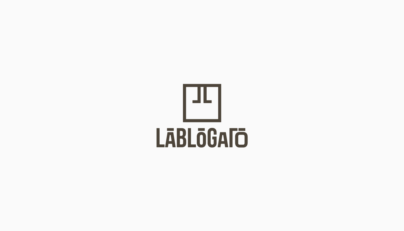 Logo design for Lablogato, refreshment and resting place