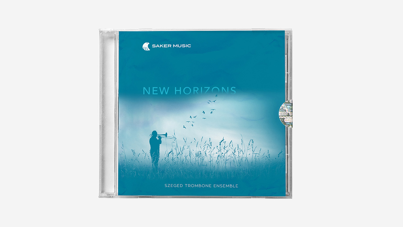 CD cover design for Saker Music